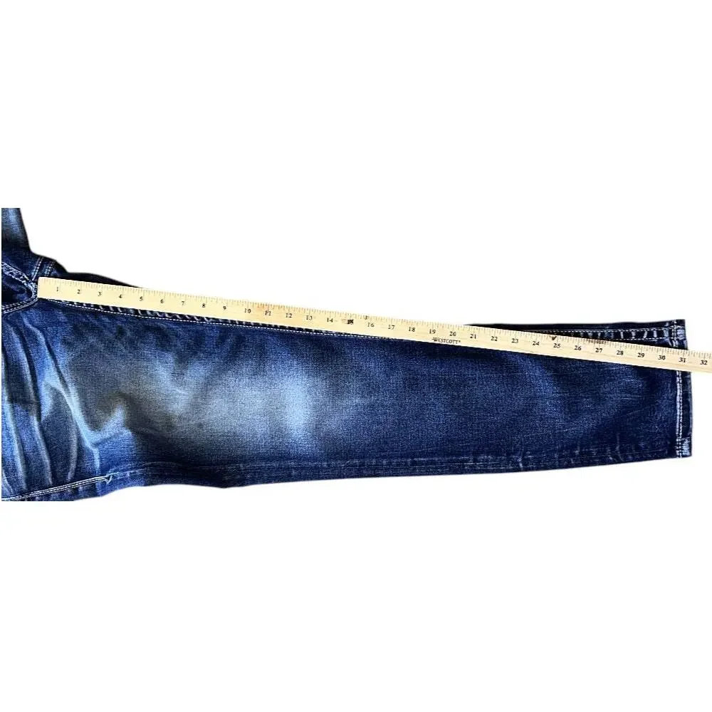 Buckle Black High-Rise Skinny Jeans Men's 36X32